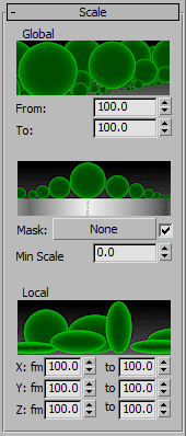  Objects scaling Settings