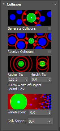  Collisions settings